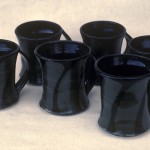 RT Leverich Porcelain Mugs c.1985