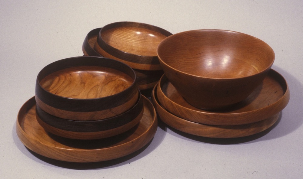 RT Leverich Turned Bowls c1992