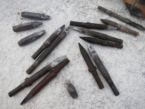 Schoodic: Japanese splitting chisels and wedges
