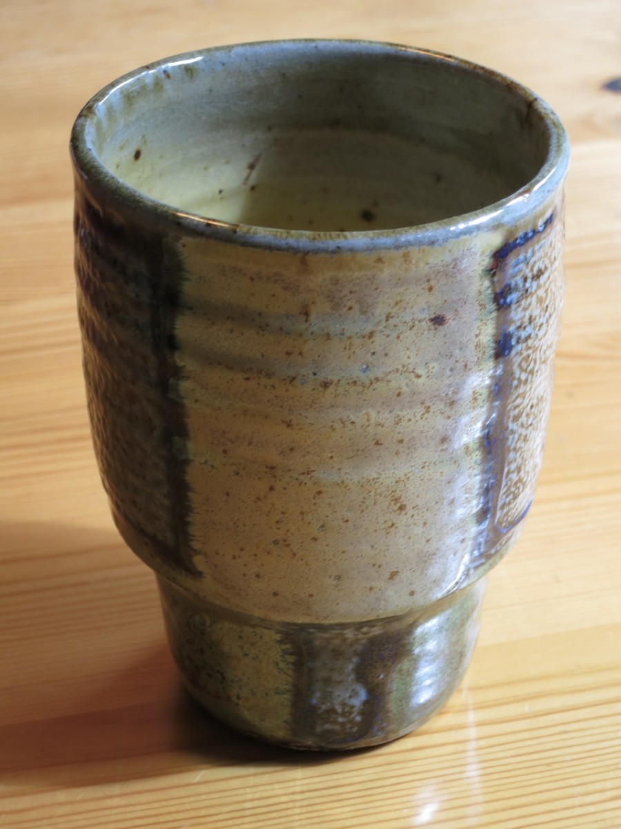 Stoneware Cup, salt glazed, 1979